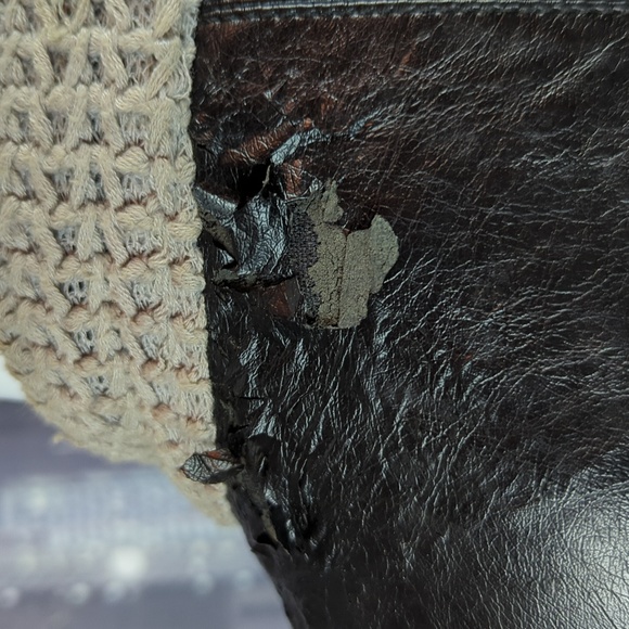 Blank Noir Buckle Moto Grunge Jacket With Defects sz M - Picture 4 of 9